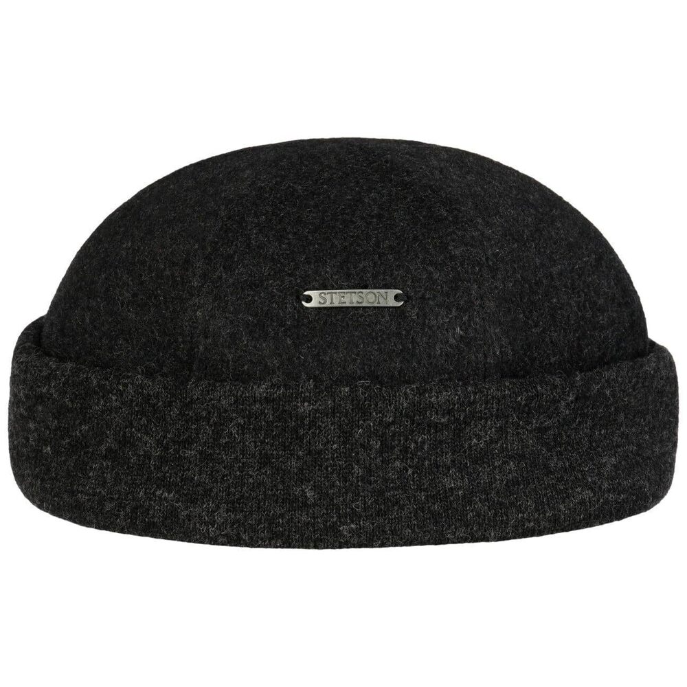2996 Sparr Melange Docker Cap Anthracite 6 3/4-6 7/8